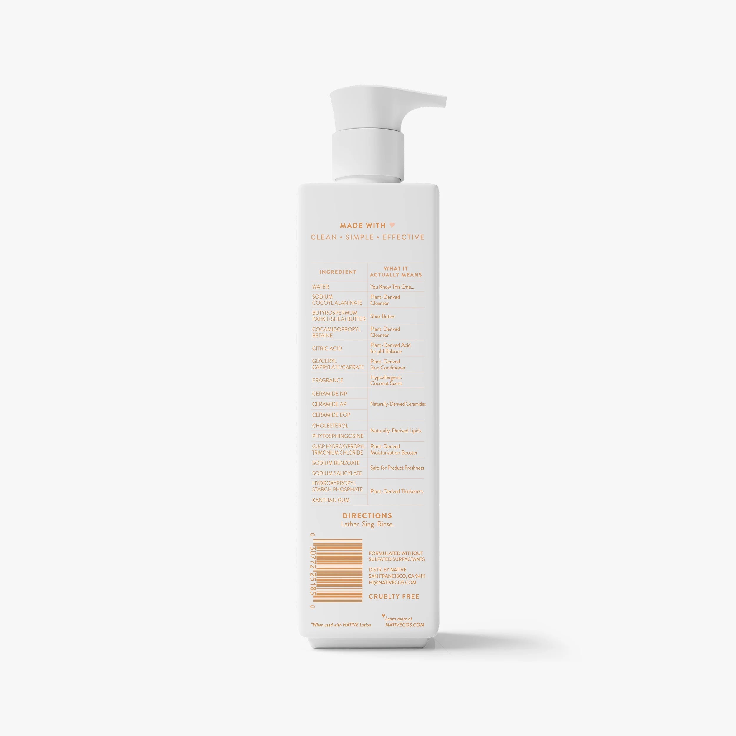 Sensitive Series: Body Wash