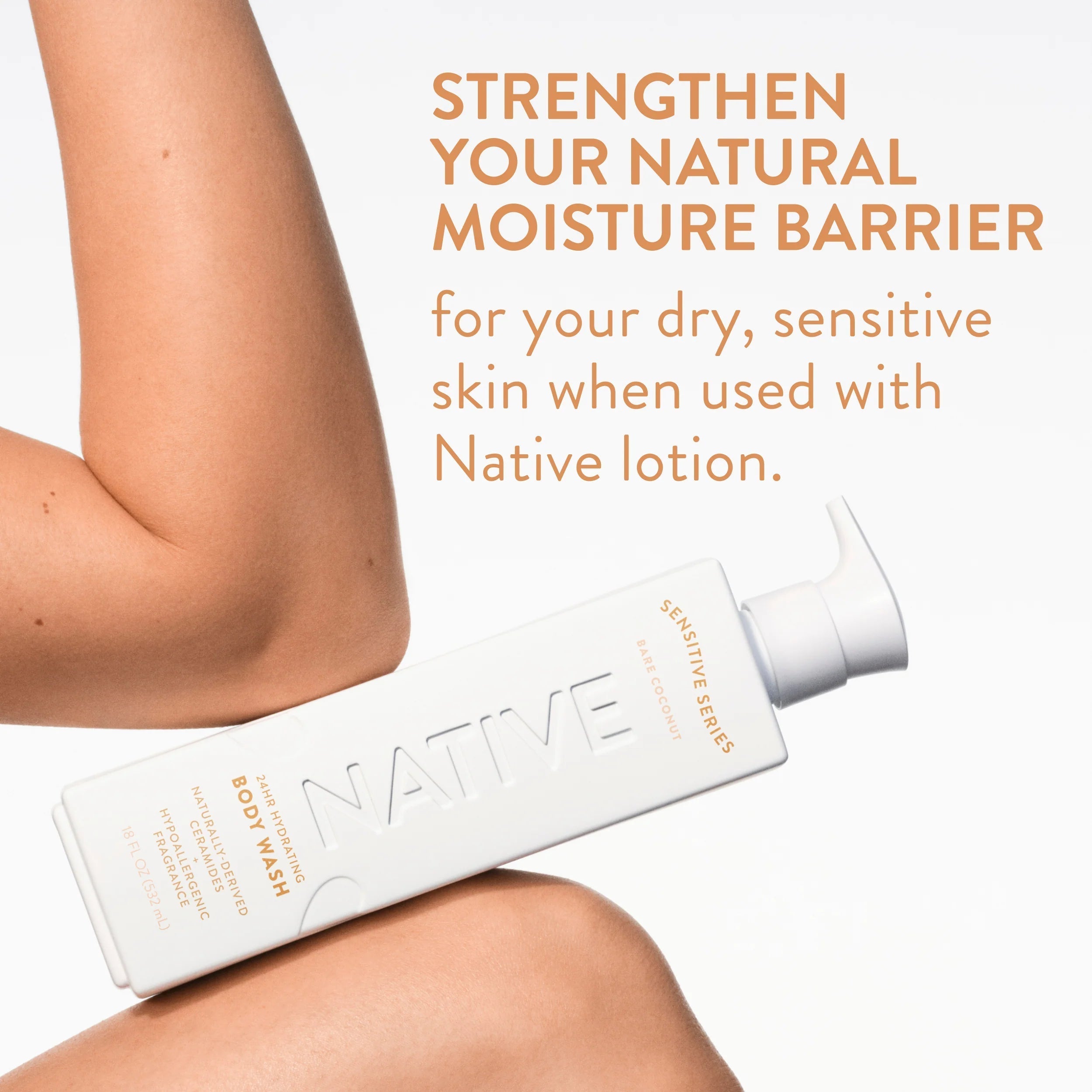 Sensitive Series: Mini Body Wash