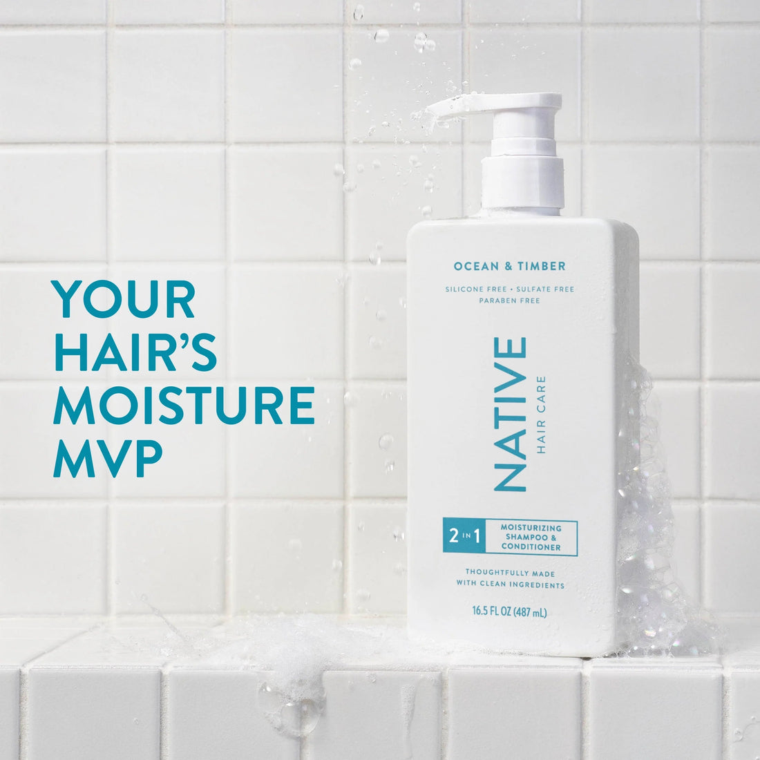 Moisturizing 2-in-1 Shampoo & Conditioner
