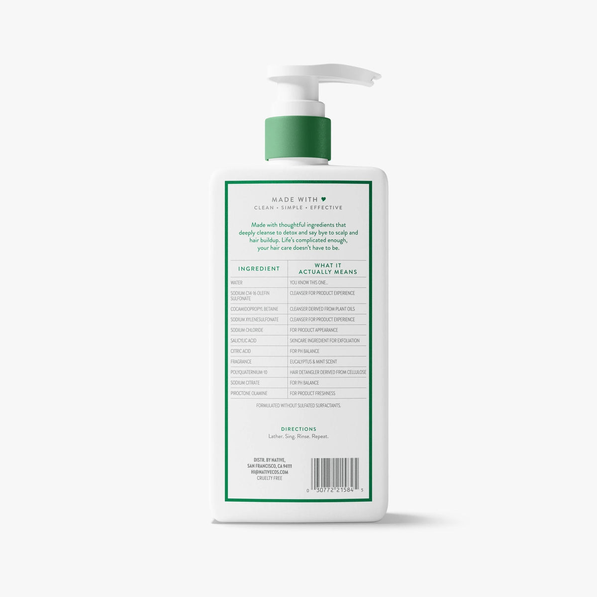 Scalp Detox 2-in-1 Shampoo & Conditioner