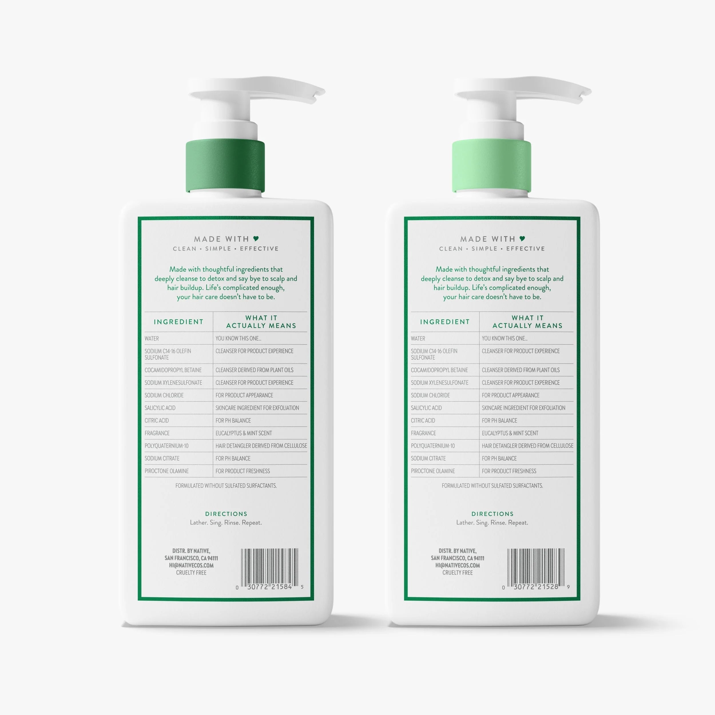 Scalp Detox 2-in-1 Shampoo & Conditioner
